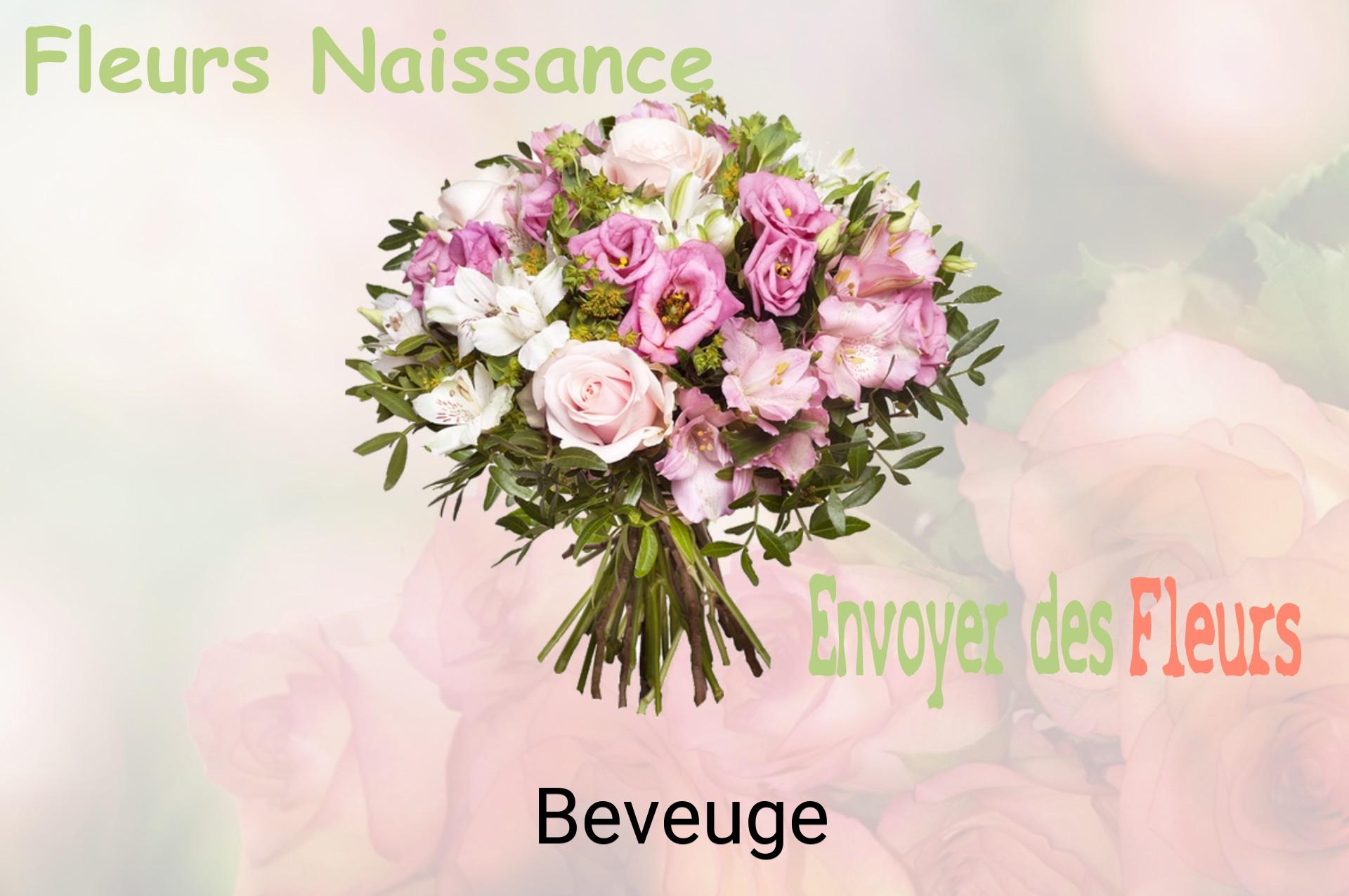 Bouquet de fleurs de naissance livré à Beveuge