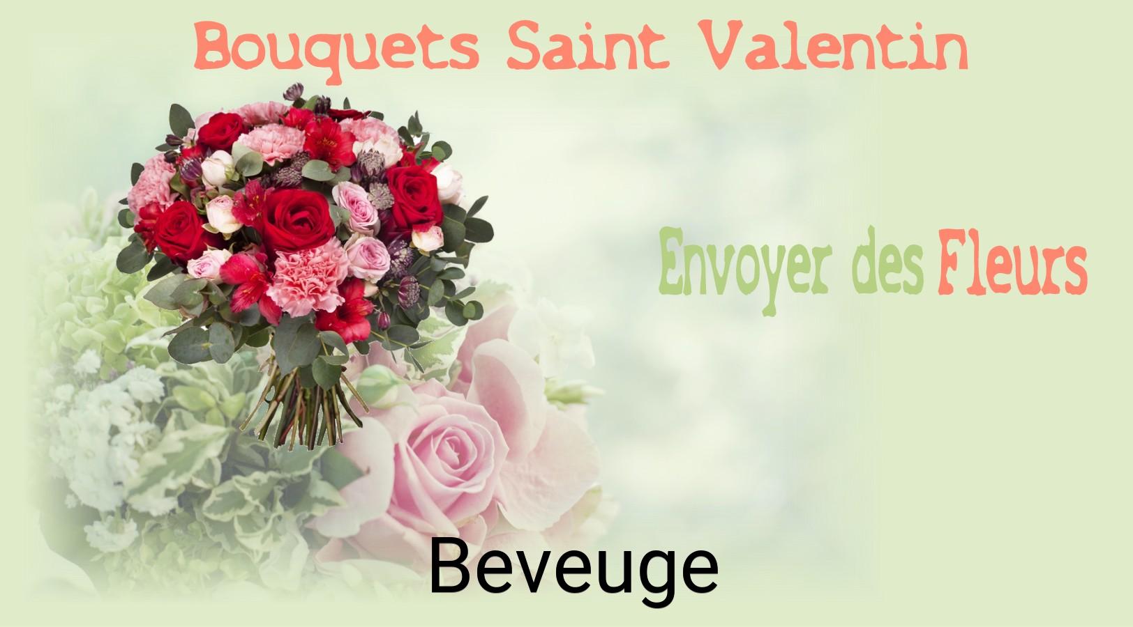 Roses de Saint-Valentin livrées à Beveuge